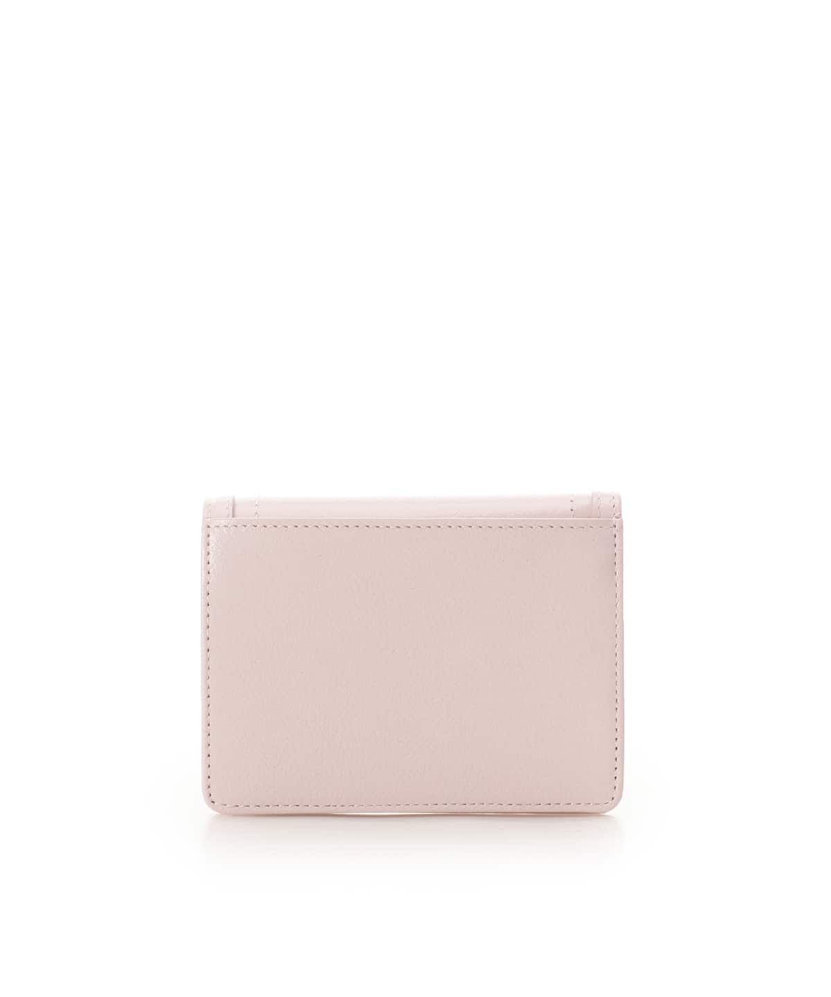 プチハート 二つ折り財布 ピンクベージュ 00