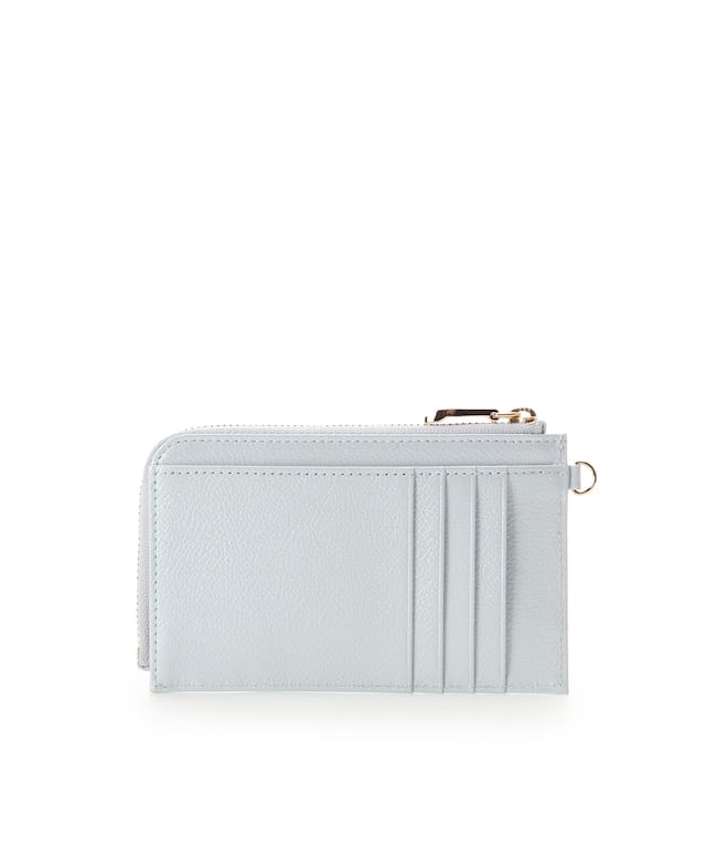 クリアハートビジュー フラグメントケース ライトブルー 00