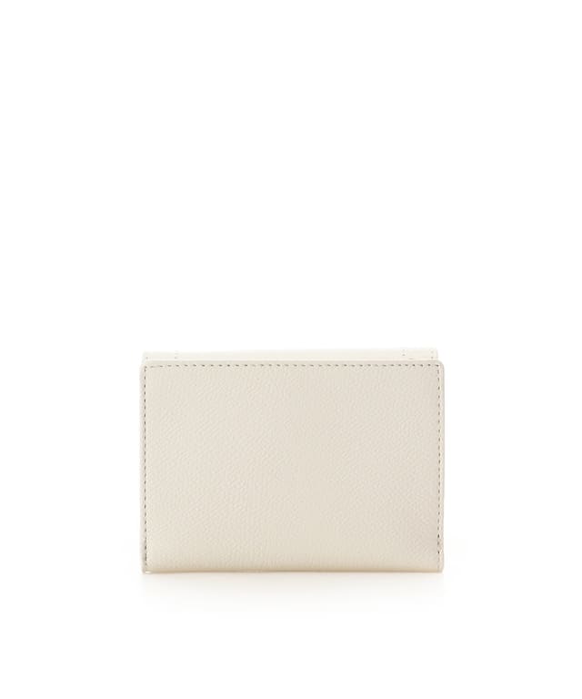 フラワーアーチ 折財布 ホワイト 00