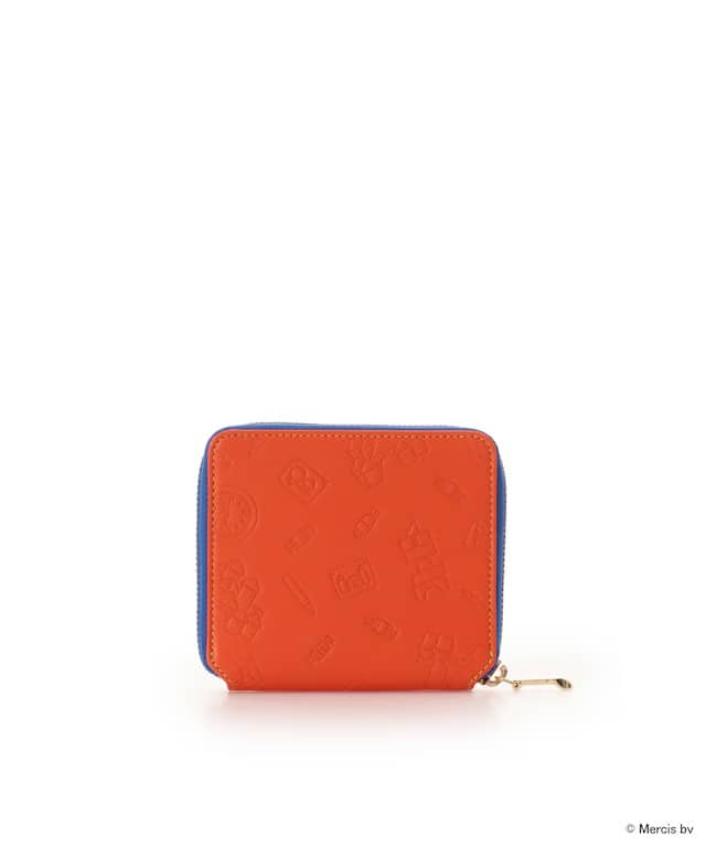 「ミッフィーコレクション」折財布 オレンジ 00