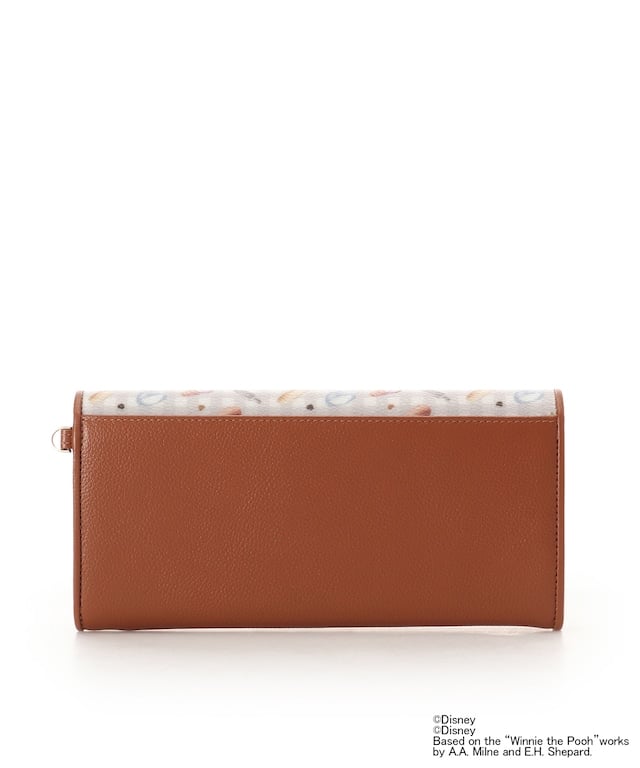 ディズニー『Nuiパン』コレクション 長財布 キャメル 00