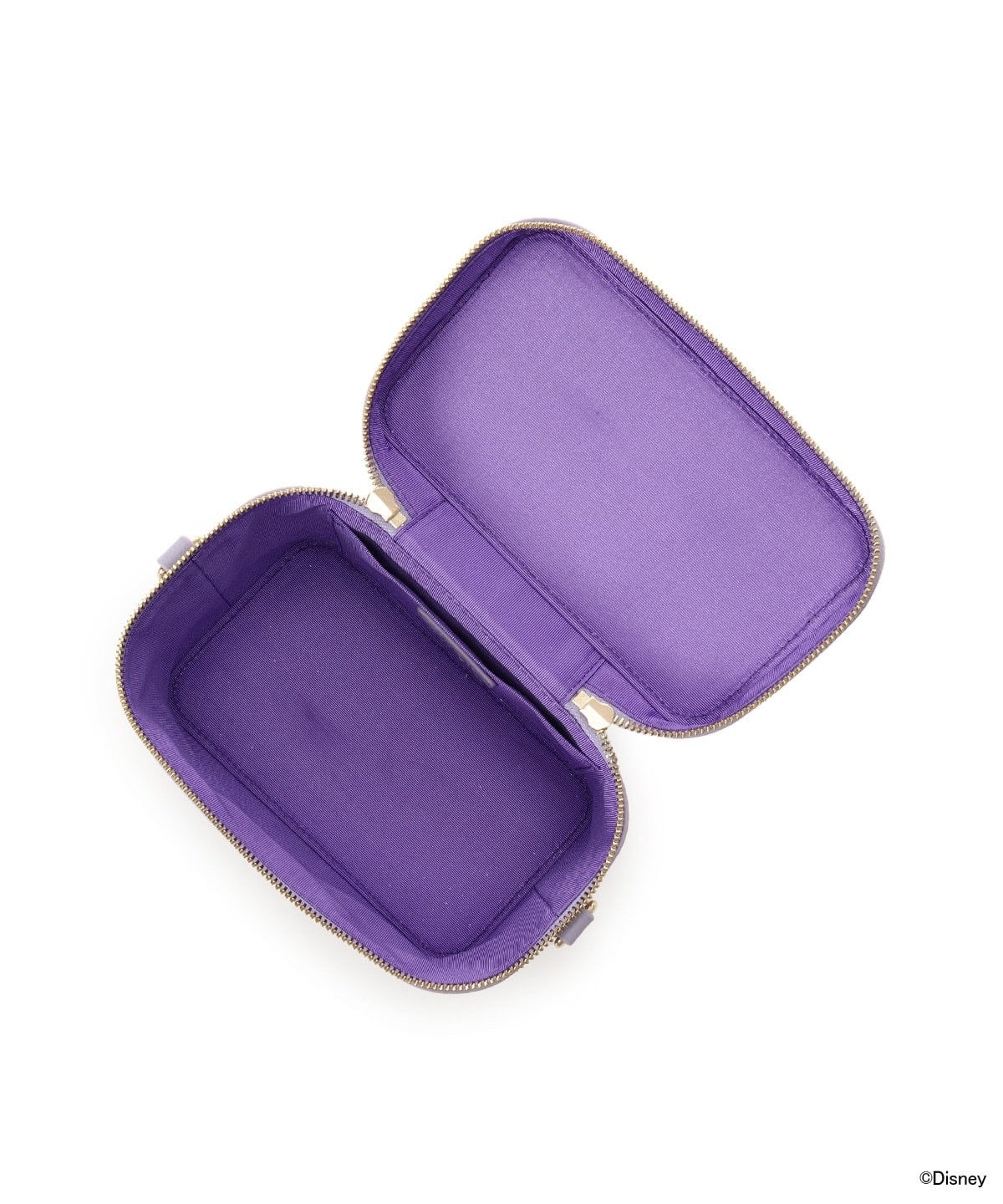 「ディズニープリンセスコレクション」バニティバッグ パープル 00
