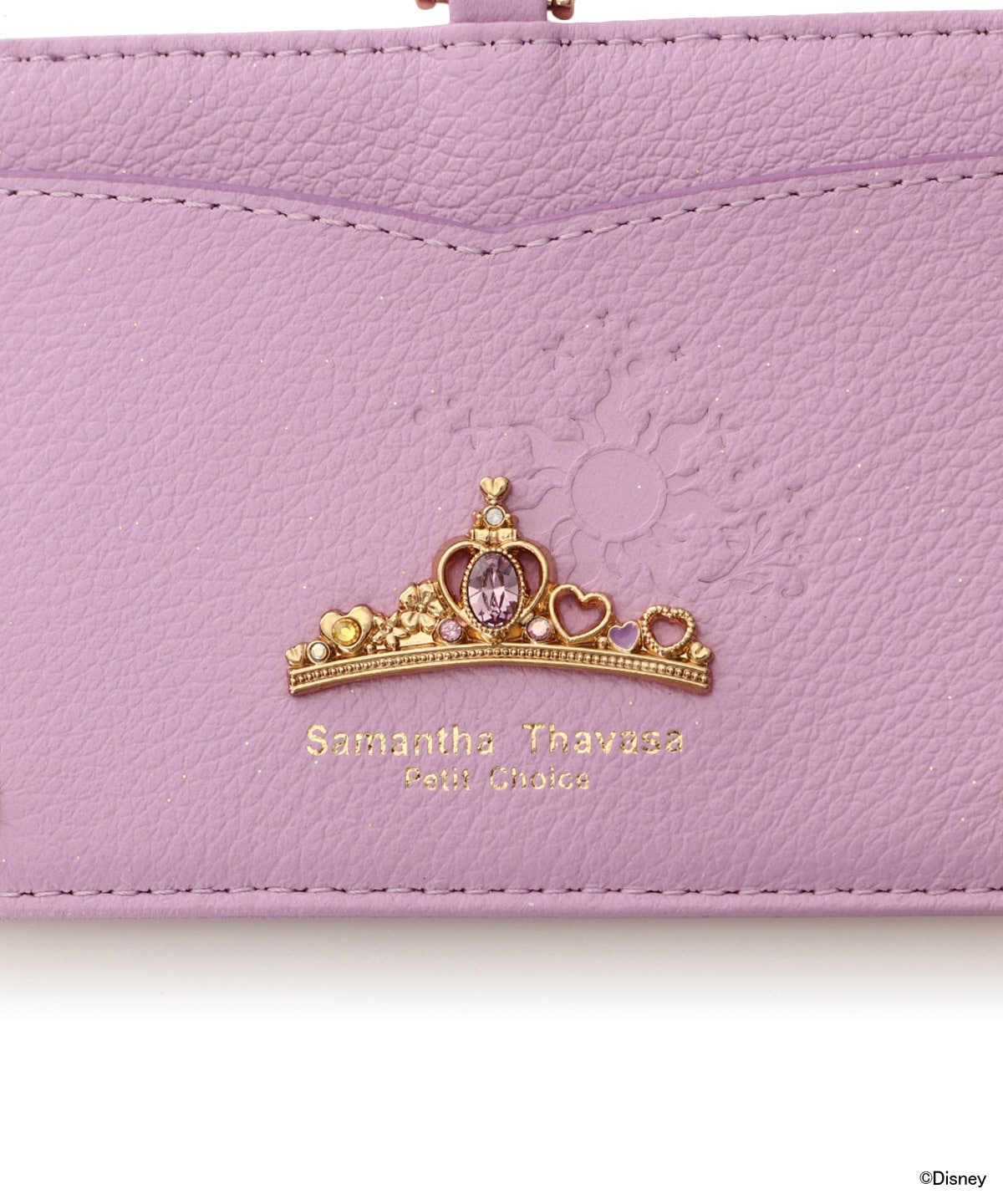 「ディズニープリンセスコレクション」IDケース ラプンツェル　ラベンダー 00