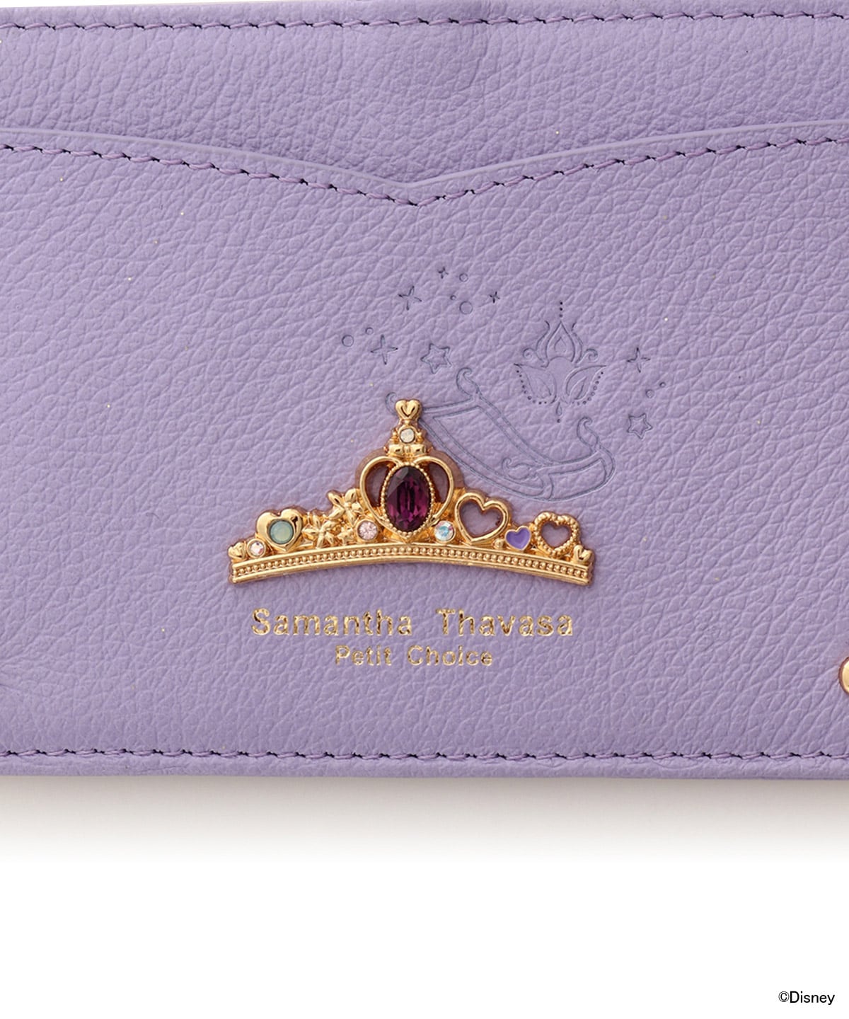 「ディズニープリンセスコレクション」IDケース ジャスミン　ライラック 00