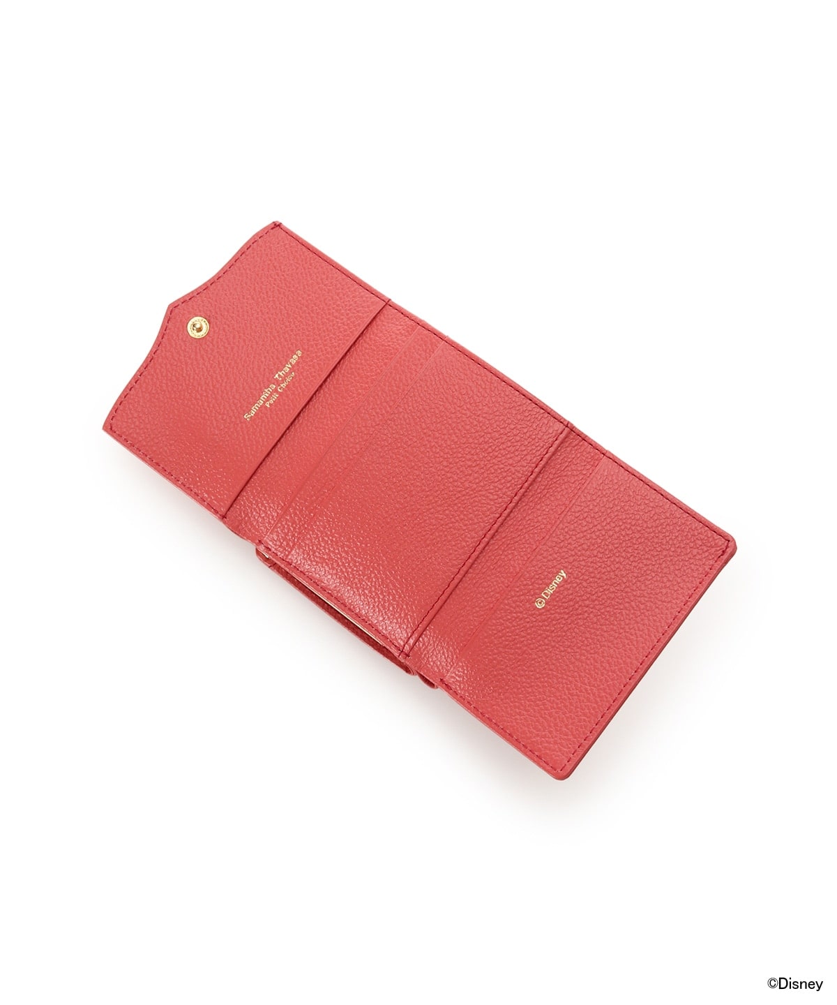 「ディズニープリンセスコレクション」折財布 白雪姫　レッド 00