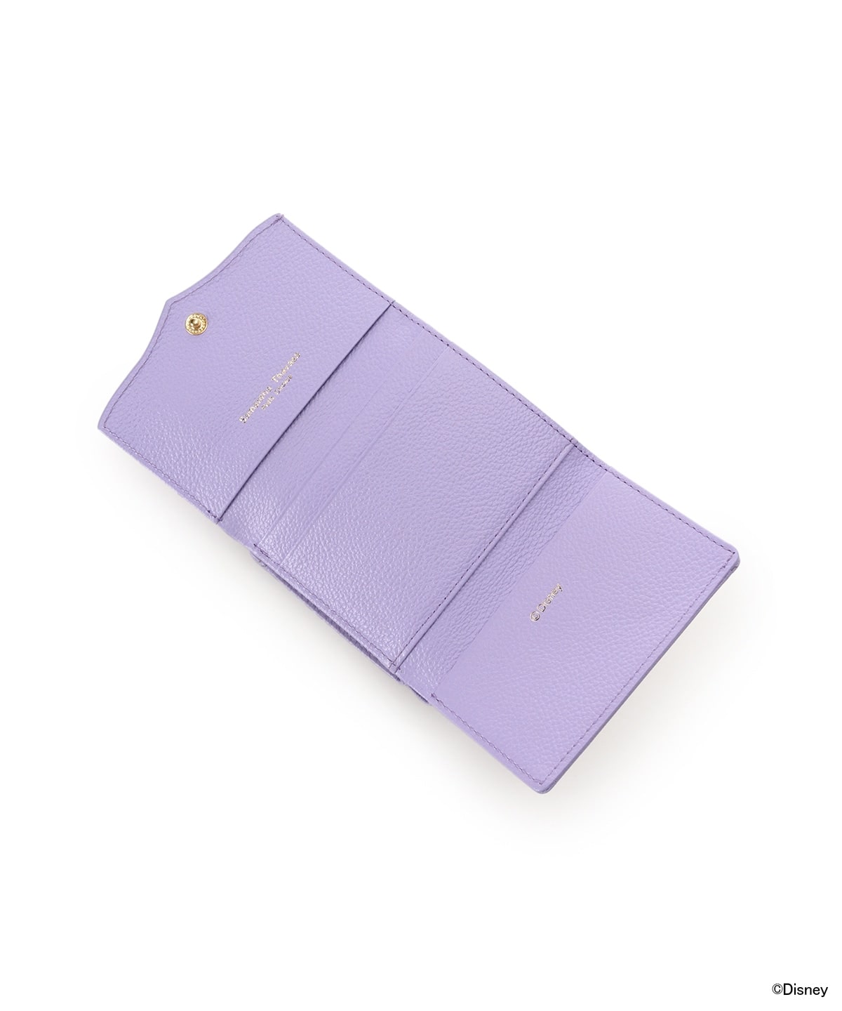 「ディズニープリンセスコレクション」折財布 ジャスミン　ライラック 00