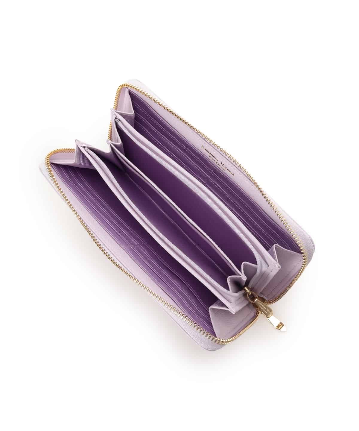 フラワービット 長財布 ラベンダー 00