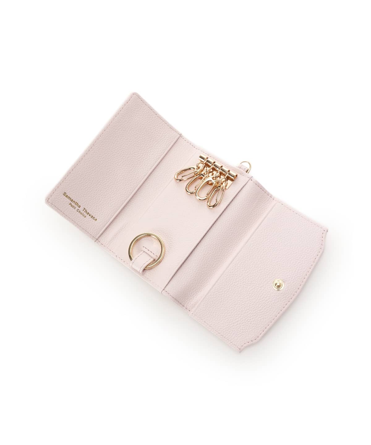 フラワービット キーケース ピンク 00