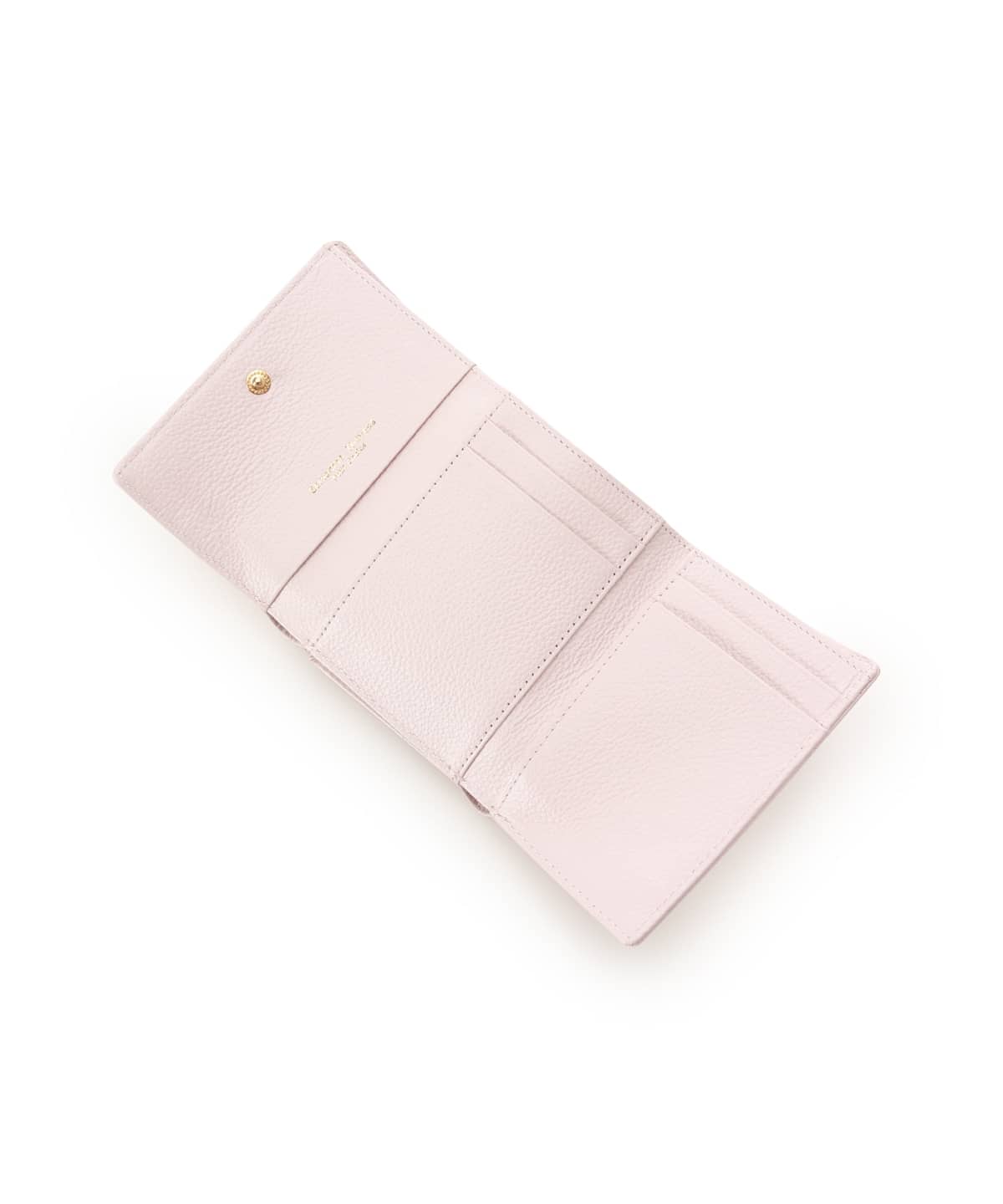 プチハート 折財布 ピンクベージュ 00