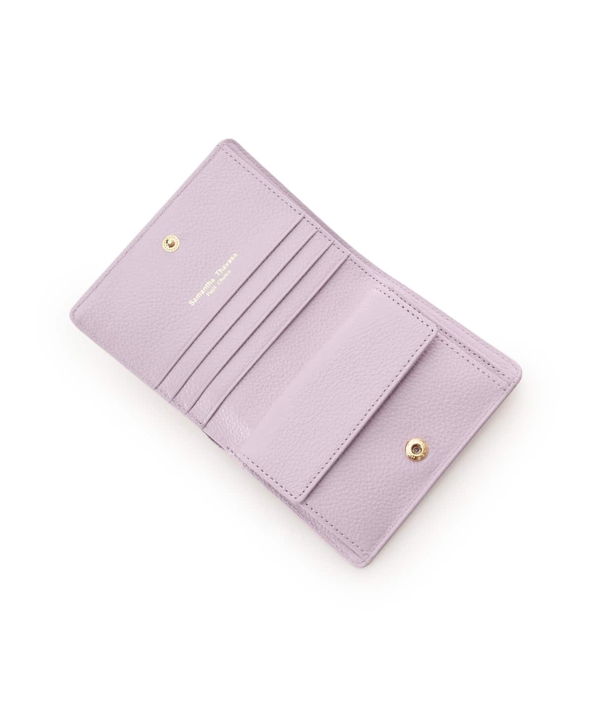 プチハート 二つ折り財布 ラベンダー 00
