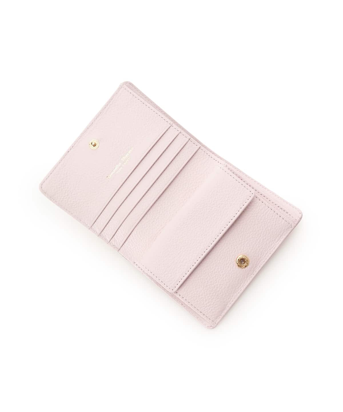 プチハート 二つ折り財布 ピンクベージュ 00