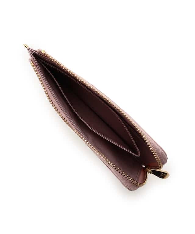 クリアハートビジュー フラグメントケース ピンク 00