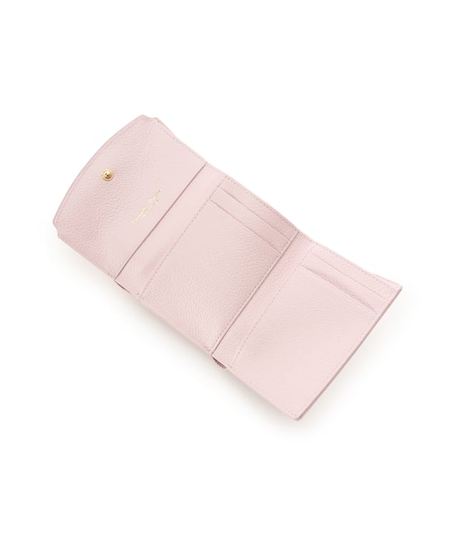 フラワーアーチ 折財布 ピンク 00