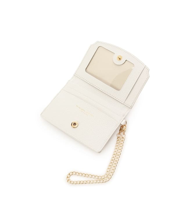 フラワーアーチ パスケース ホワイト 00