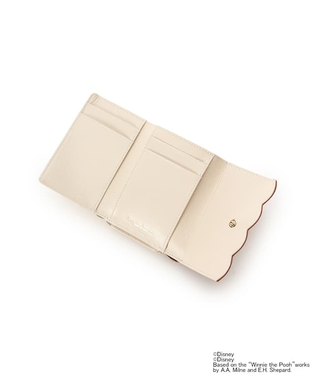 ディズニー『Nuiパン』コレクション 折財布 キャメル 00