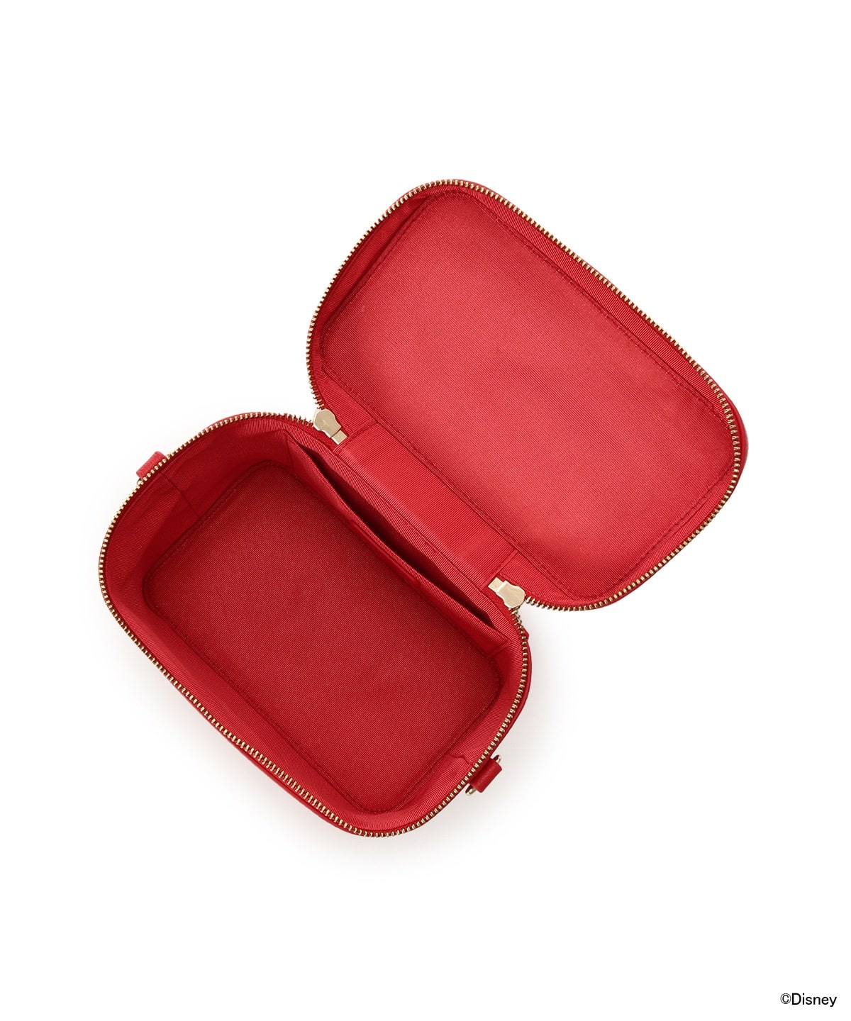 「ディズニープリンセスコレクション」バニティバッグ レッド 00