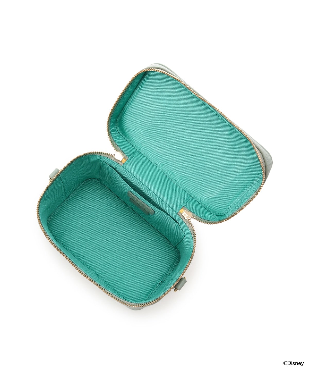 「ディズニープリンセスコレクション」バニティバッグ ミント 00