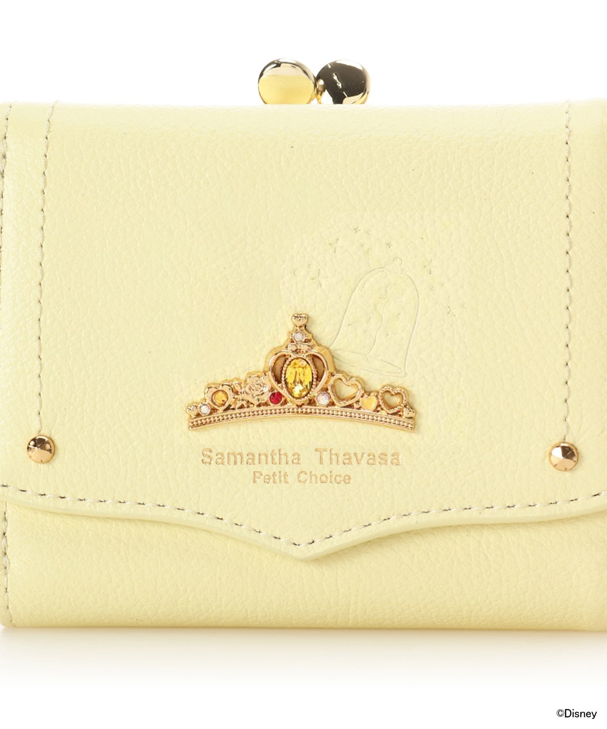 ディズニープリンセス コレクション ディズニープリンセスコレクション」折財布(00 ベル イエロー