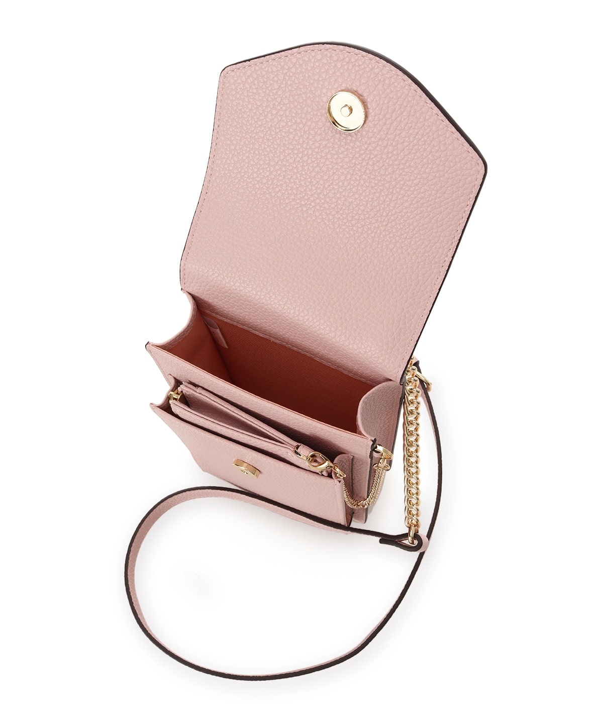 マルチケース付き スマホショルダー ピンク 00