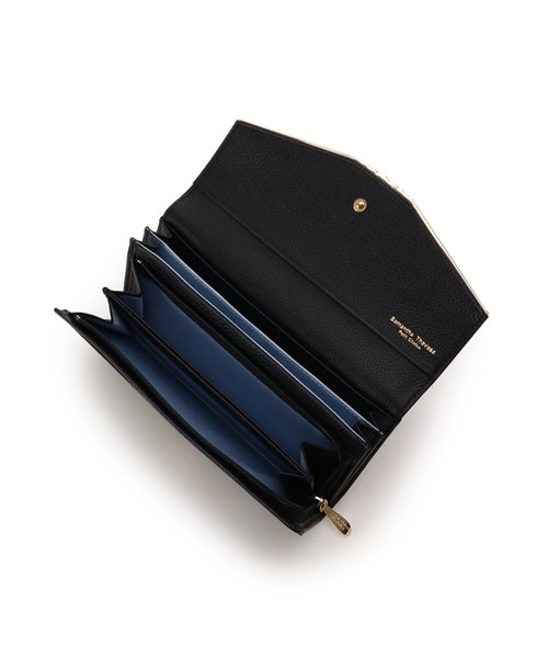 フラワーバー 長財布 ブラック 00