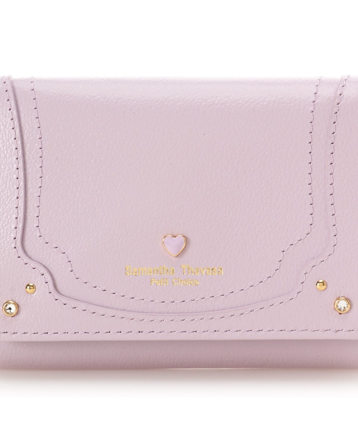 プチハート 折財布 ラベンダー 00