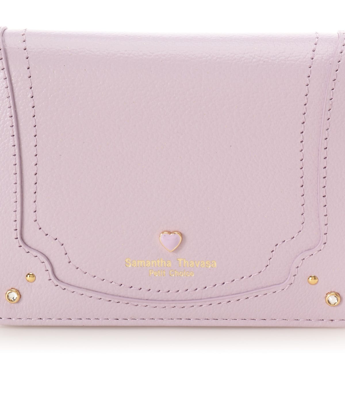 プチハート 二つ折り財布 ラベンダー 00