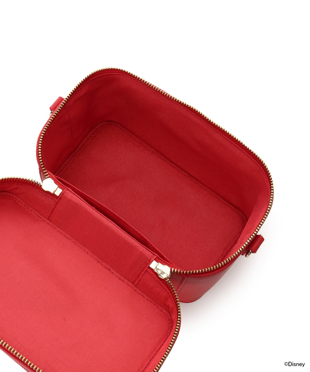 「ディズニープリンセスコレクション」バニティバッグ レッド 00