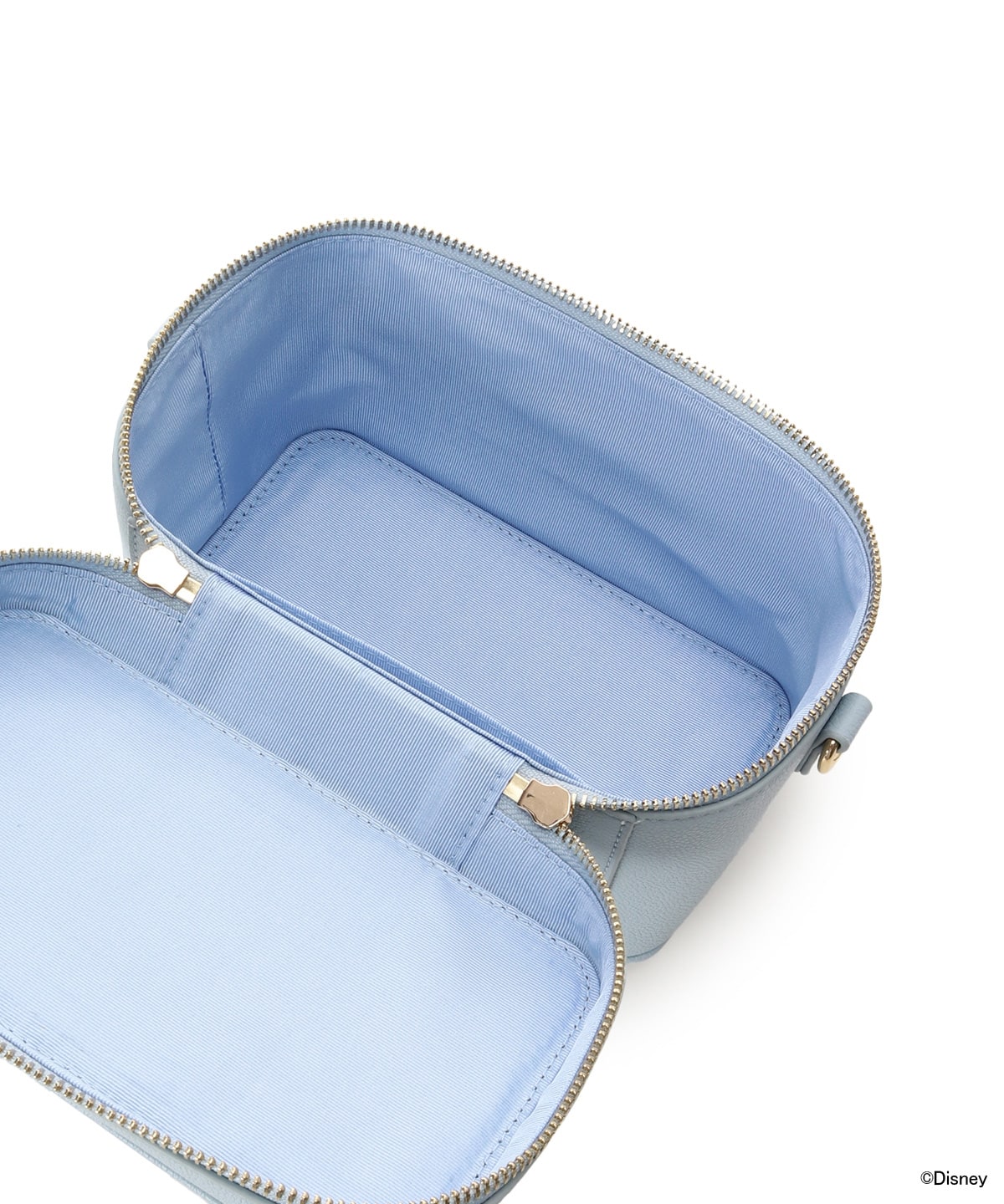 「ディズニープリンセスコレクション」バニティバッグ ライトブルー 00