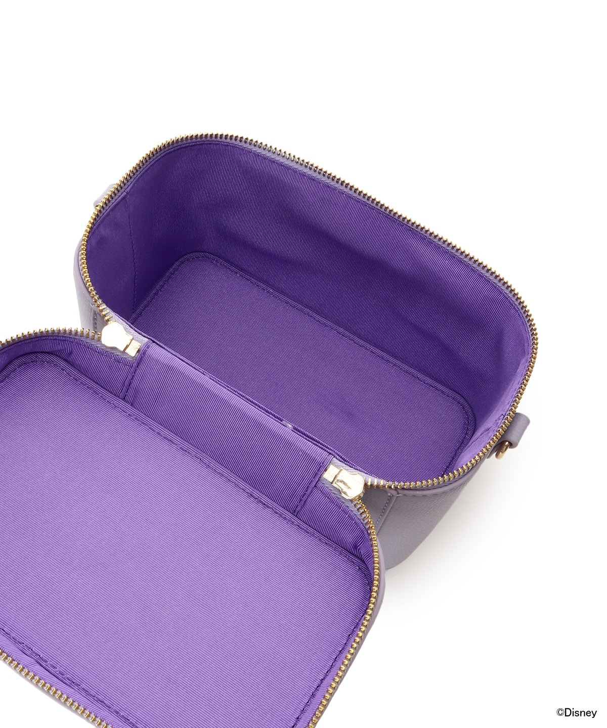 「ディズニープリンセスコレクション」バニティバッグ パープル 00
