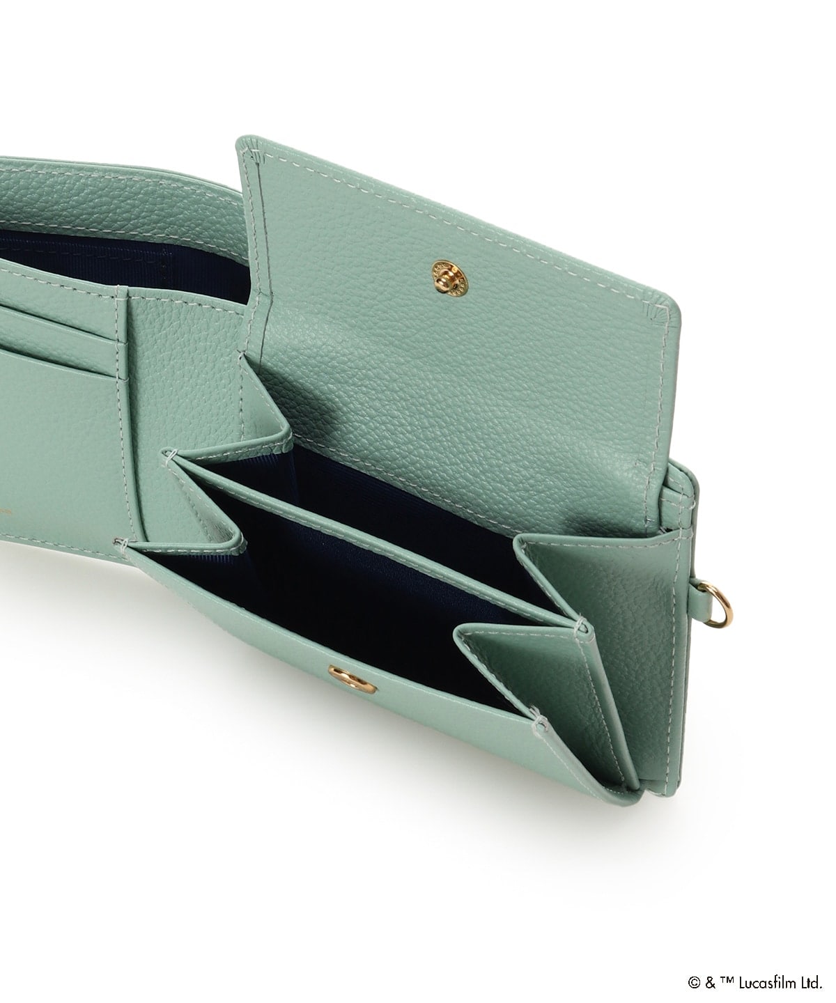 『スター・ウォーズ』「グローグー」コレクション 二つ折り財布 ミント 00