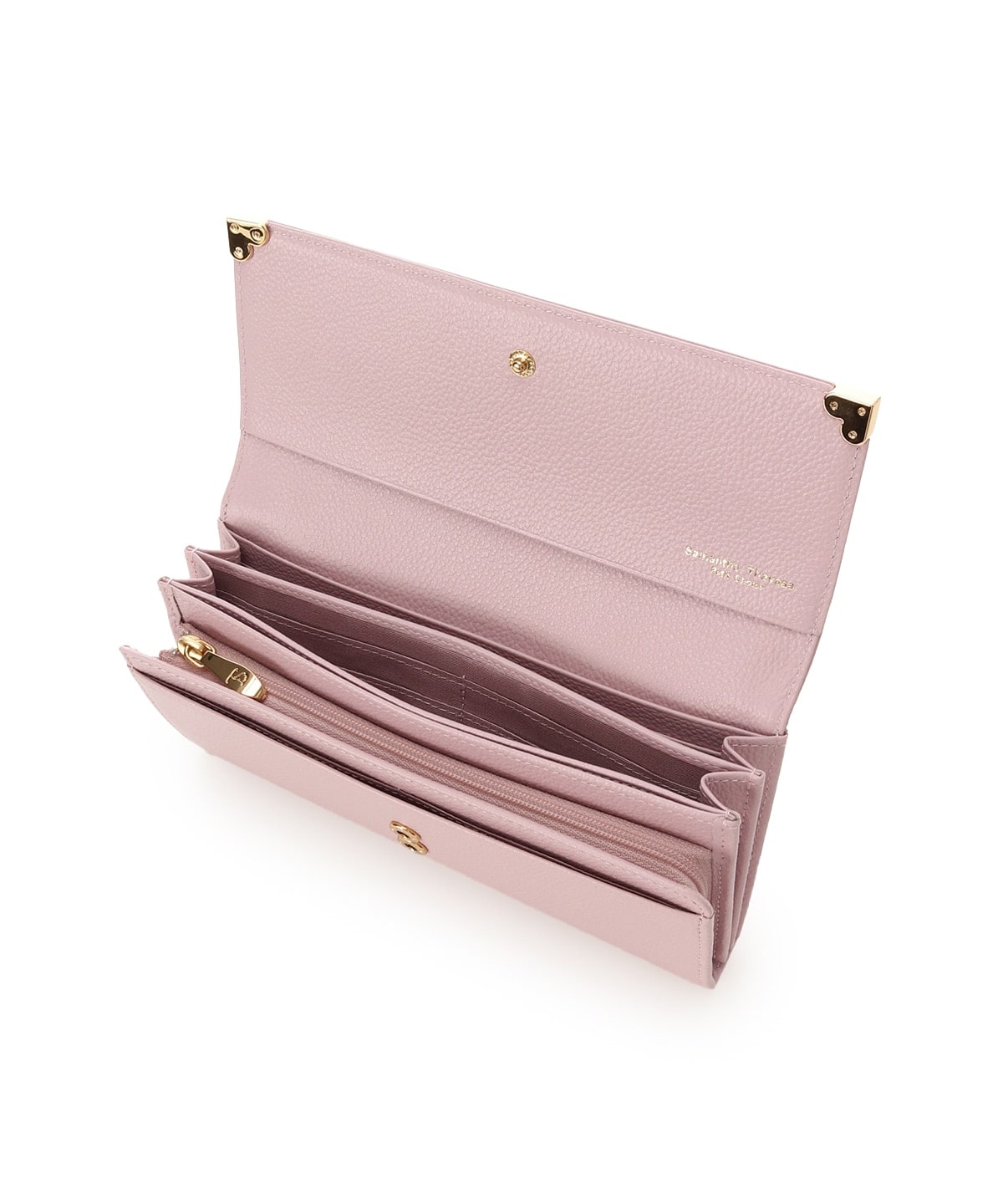 ハート金具 長財布 ピンク 00