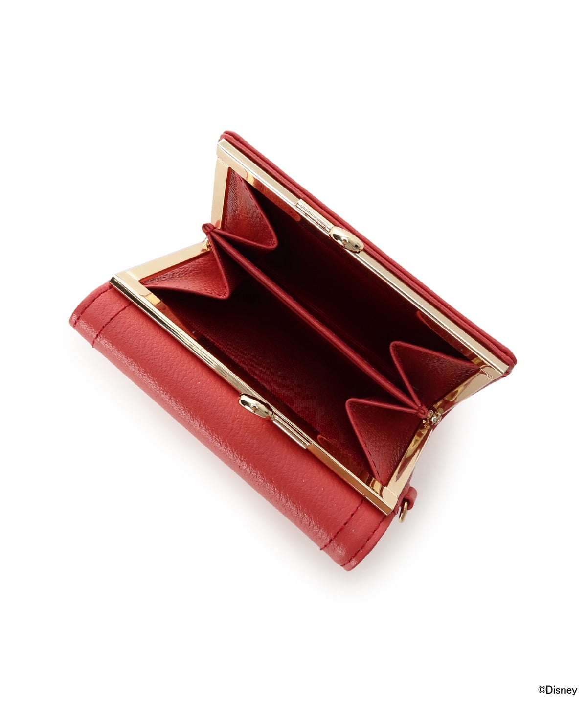 「ディズニープリンセスコレクション」折財布 白雪姫　レッド 00