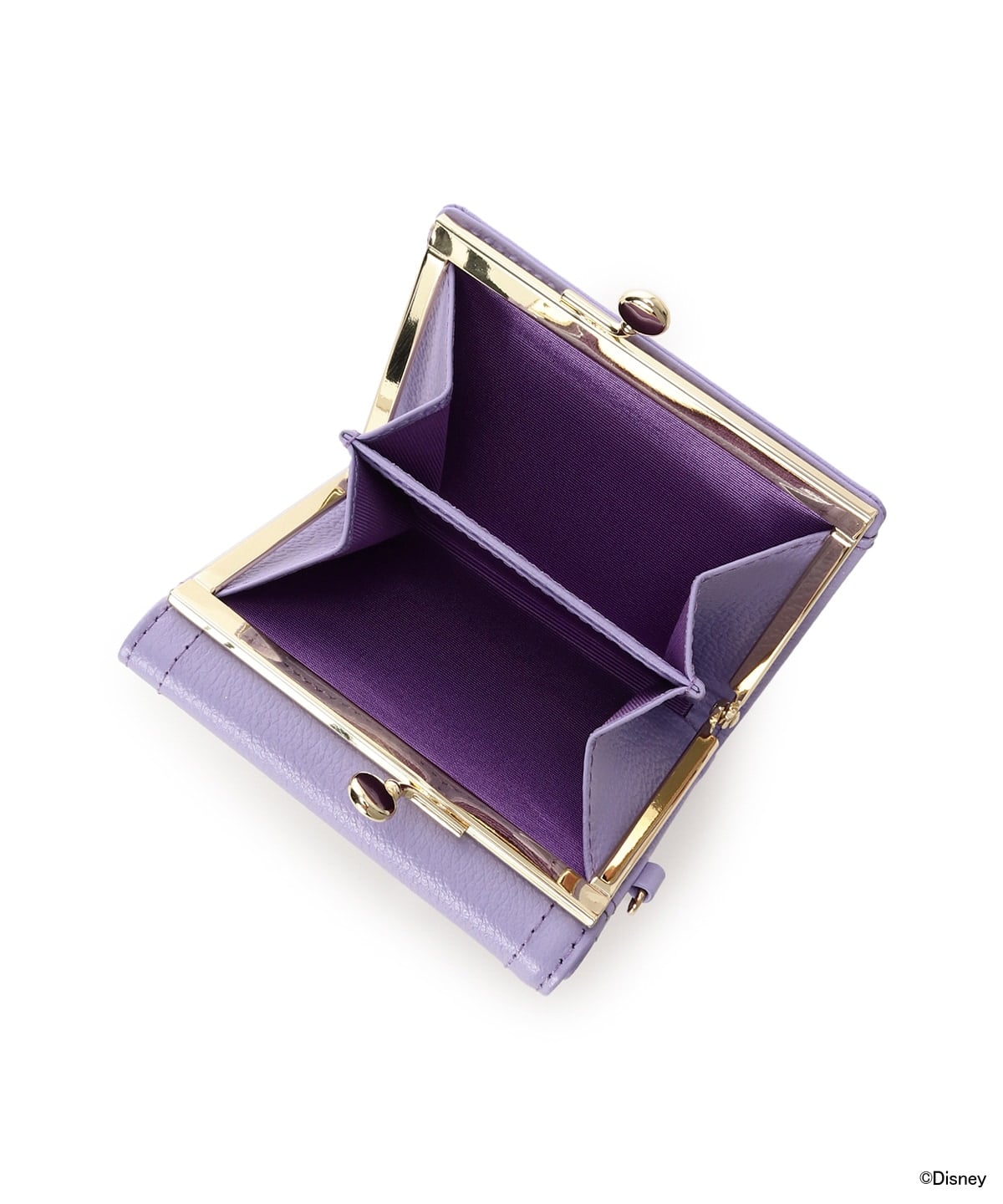 「ディズニープリンセスコレクション」折財布 ジャスミン　ライラック 00