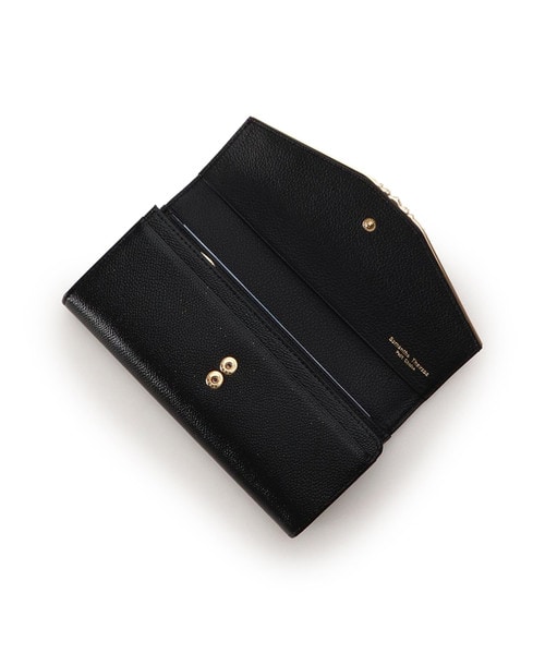 フラワーバー 長財布 ブラック 00