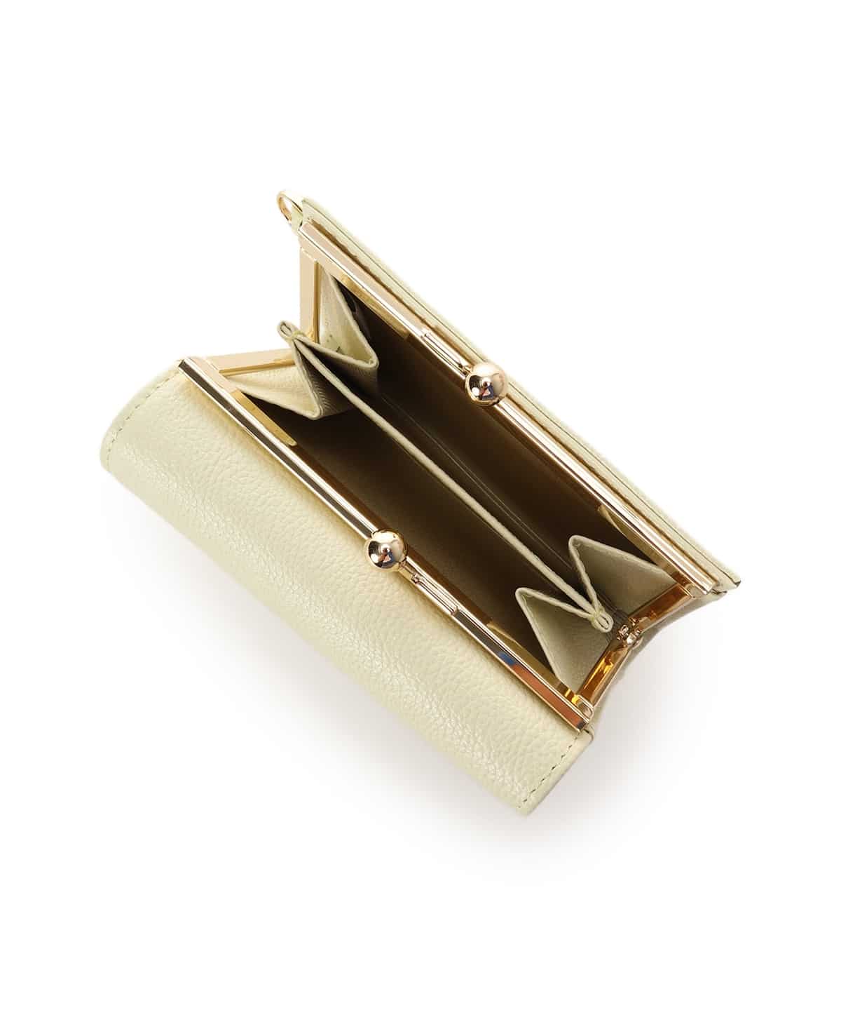 フラワービット 折財布 イエロー 00