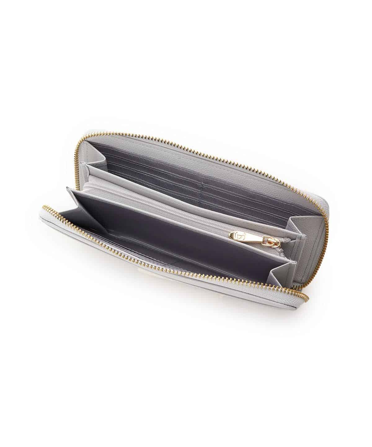 フラワービット 長財布 ライトブルー 00