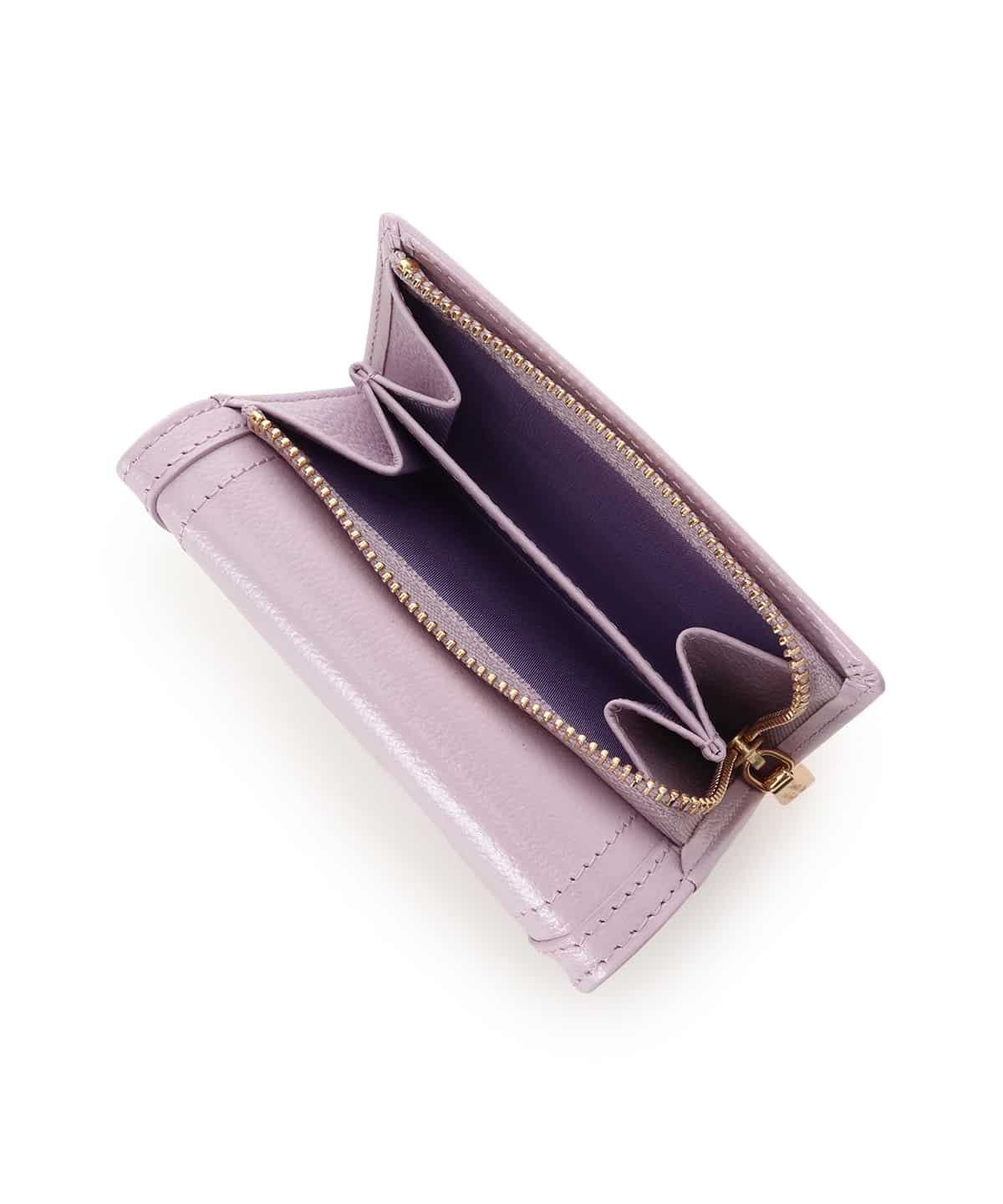 プチハート 折財布 ラベンダー 00