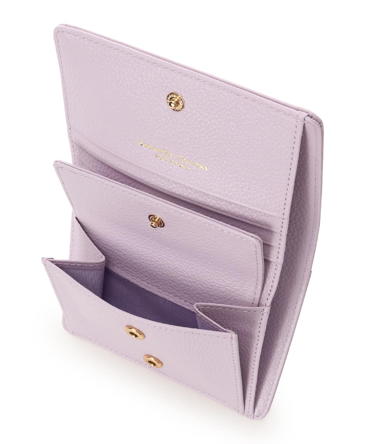 プチハート 二つ折り財布 ラベンダー 00