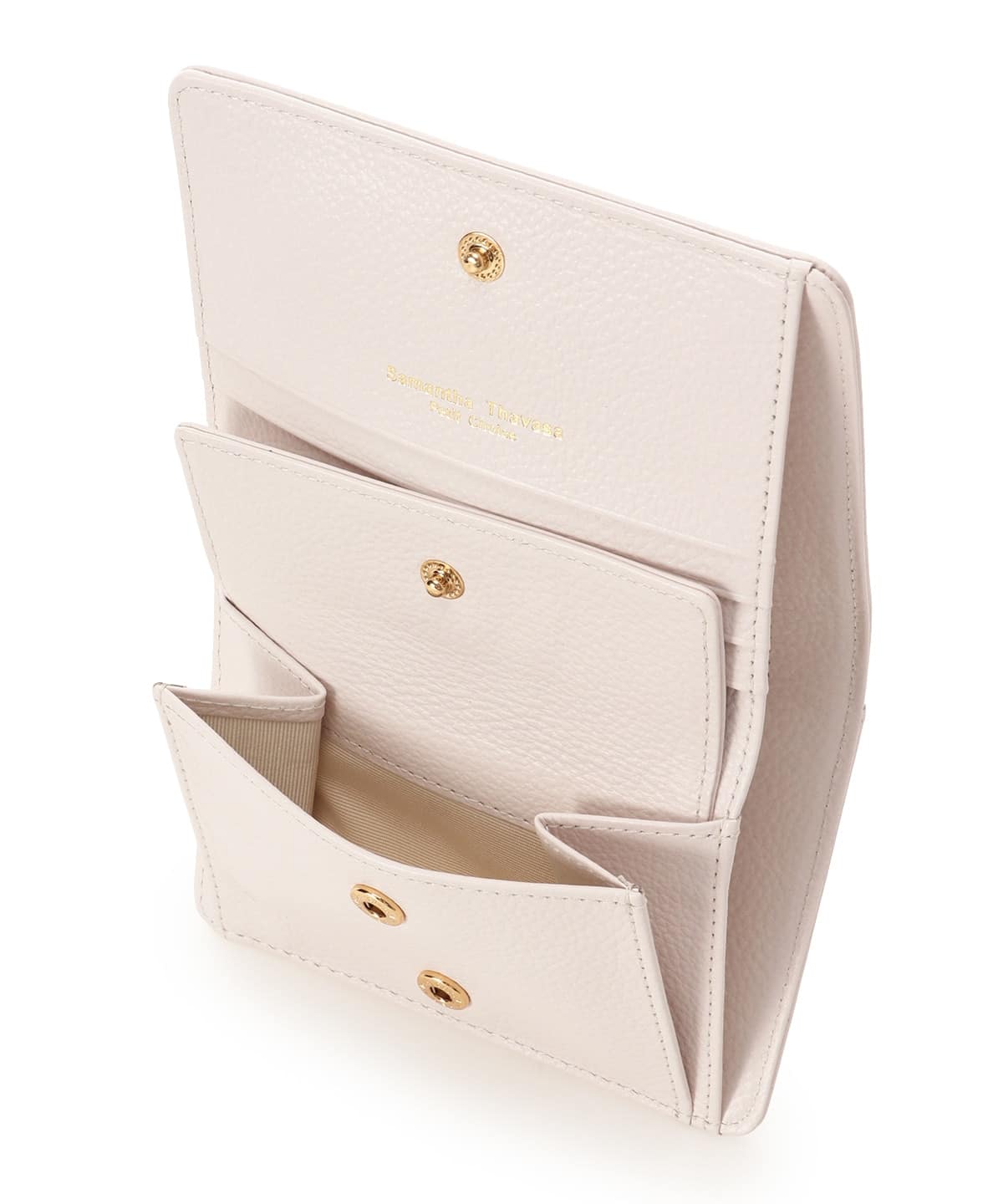 プチハート 二つ折り財布 オフホワイト 00