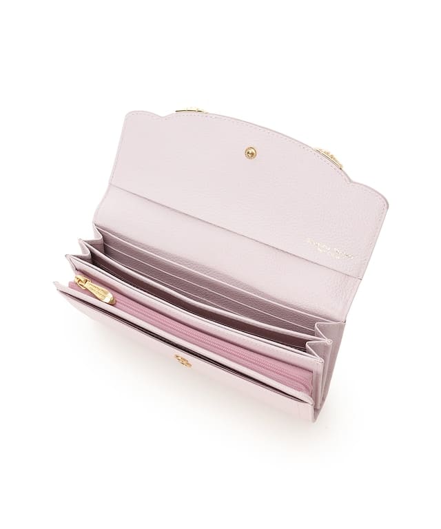 サイドフラワー 長財布 ベビーピンク 00