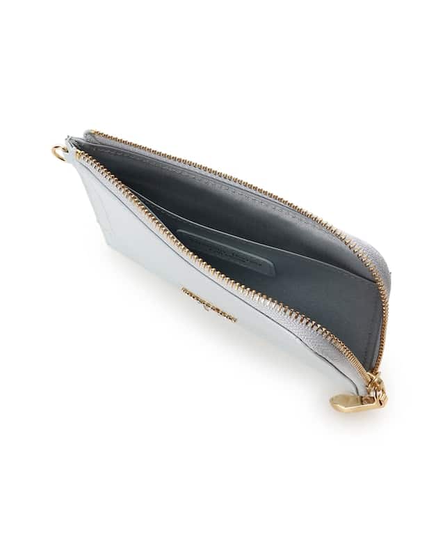 クリアハートビジュー フラグメントケース ライトブルー 00