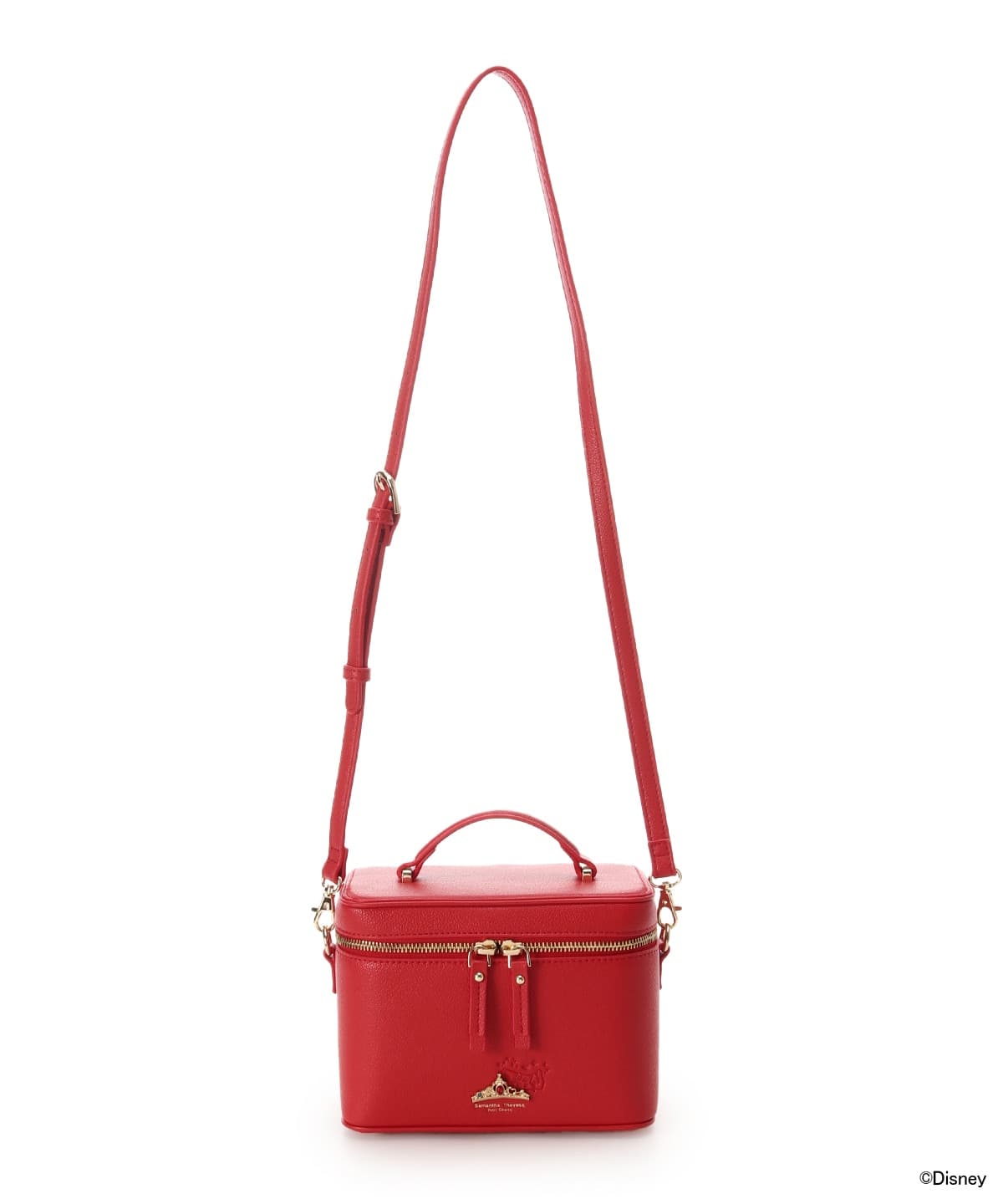 「ディズニープリンセスコレクション」バニティバッグ レッド 00