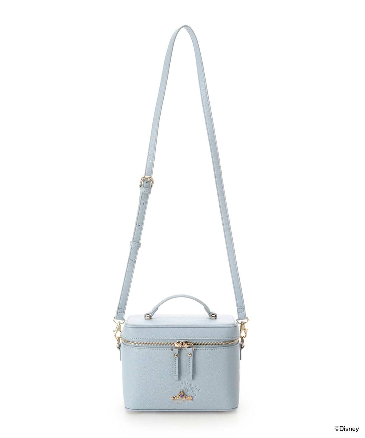「ディズニープリンセスコレクション」バニティバッグ ライトブルー 00