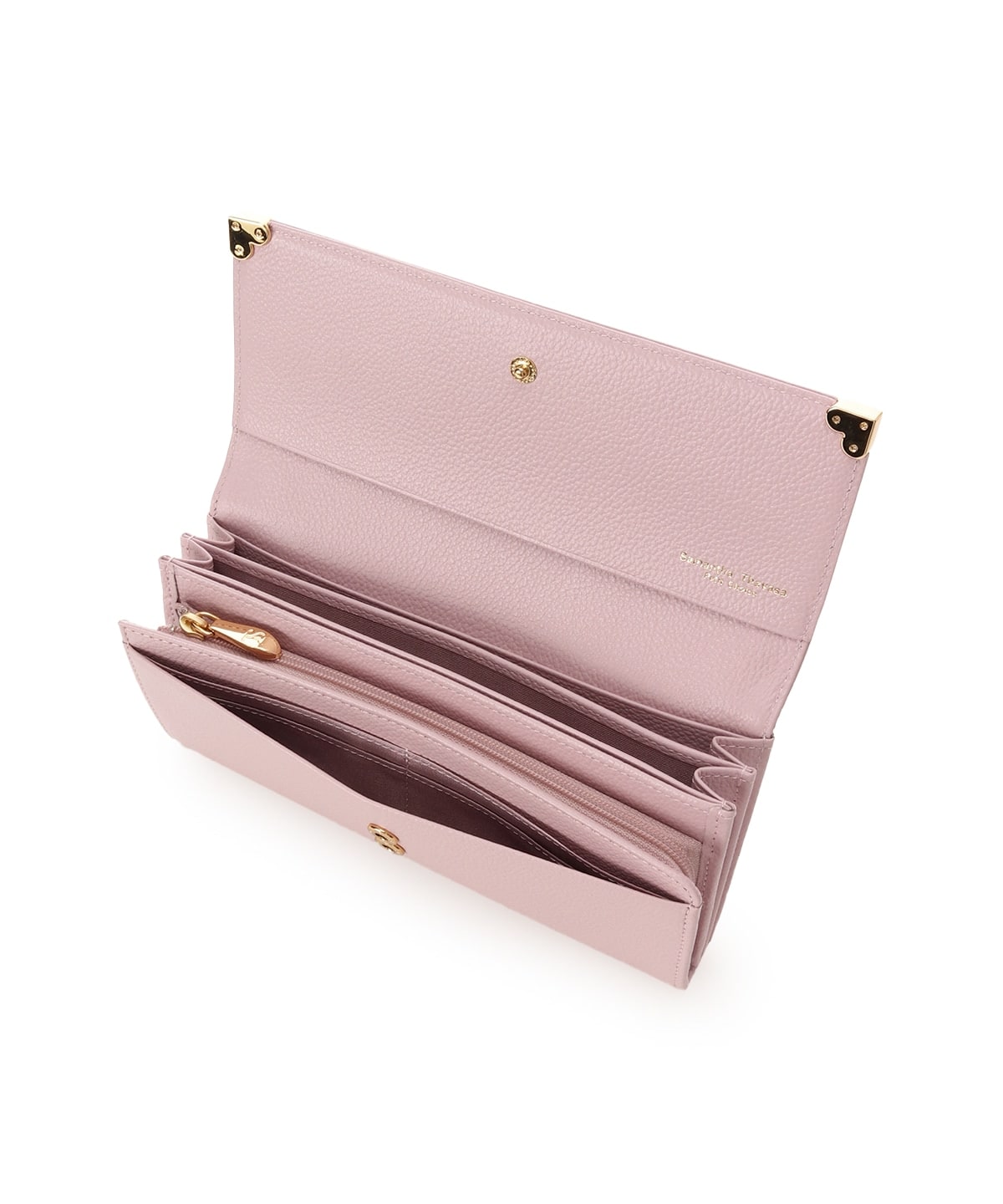 ハート金具 長財布 ピンク 00