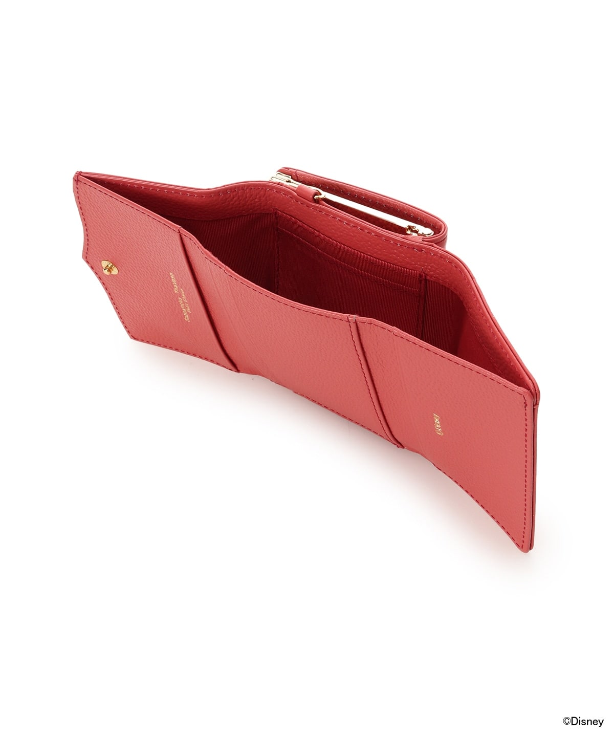 「ディズニープリンセスコレクション」折財布 白雪姫　レッド 00