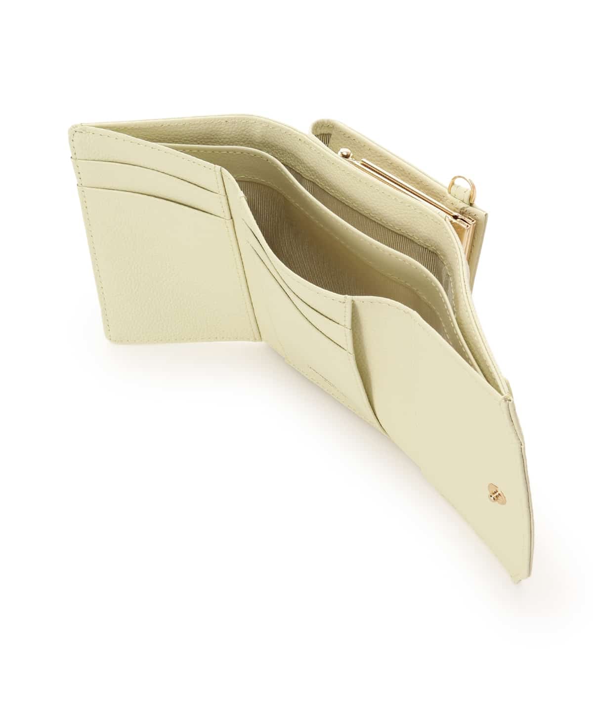 フラワービット 折財布 イエロー 00