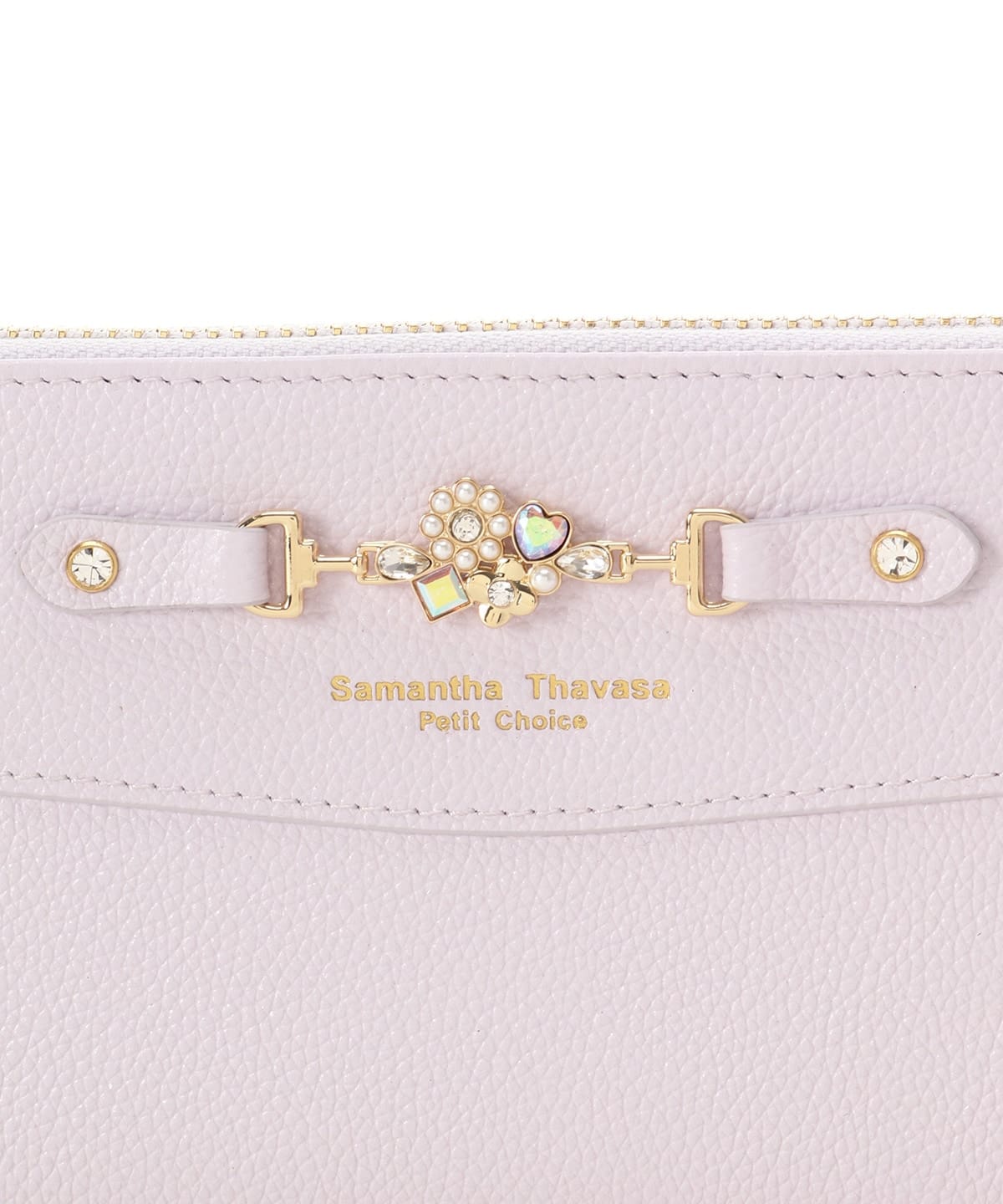 フラワービット 長財布 ラベンダー 00