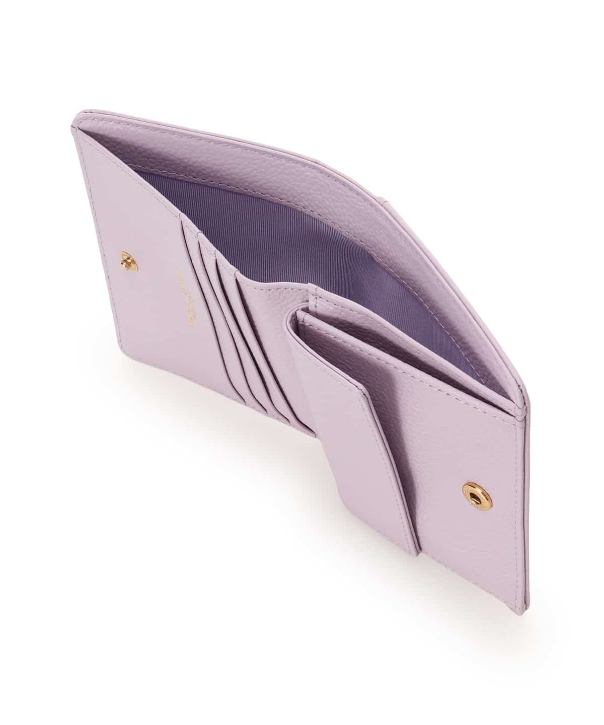 プチハート 二つ折り財布 ラベンダー 00