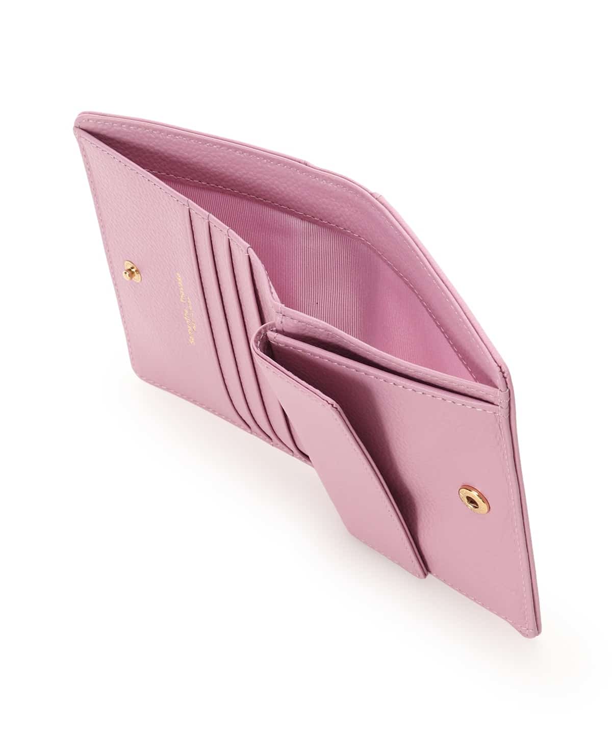 プチハート 二つ折り財布 チェリーピンク 00