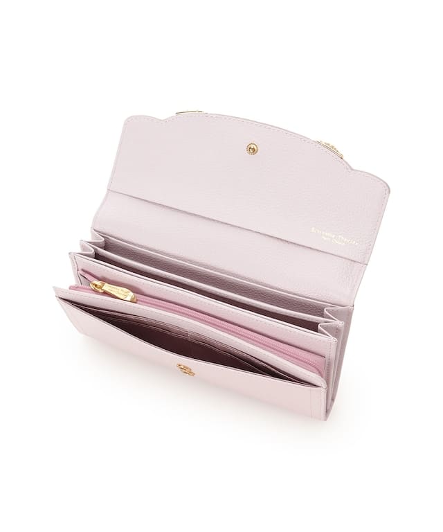 サイドフラワー 長財布 ベビーピンク 00